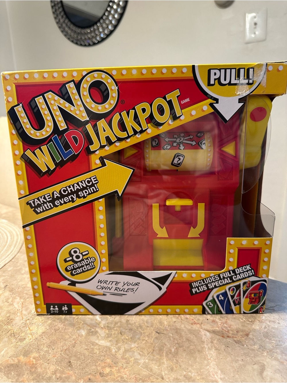 Uno Wild Jackpot Roulette Card Game